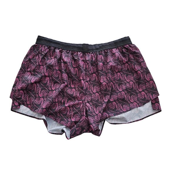 Janji Pants - Janji Women’s Size XL AFO Middle Short Running Floral Lace Printed Gym